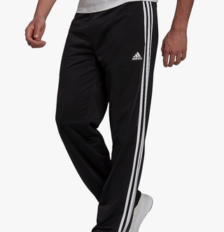 Adidas Men's Essentials Warm-up Open Hem 3-Stripes Tracksuit Bottoms